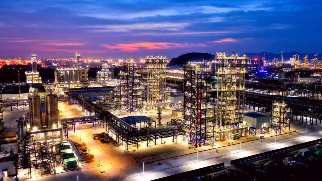 中石化寧波公司承建大榭石化聚丙烯裝置建成轉入生產(chǎn)準備階段