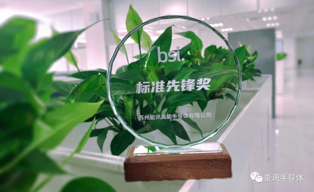 新聞快訊丨能訊半導體榮獲“BSI標準先鋒獎”(圖1)